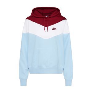 Nike Sportswear Mikina  modré / červené / biela
