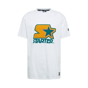 Starter Black Label Tričko 'Starter Colored Logo Tee '  žlté / zelená / biela