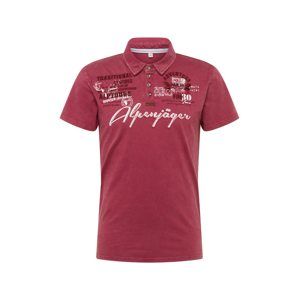 MARJO Krojové tričko 'E09 Alpenjäger'  bordové