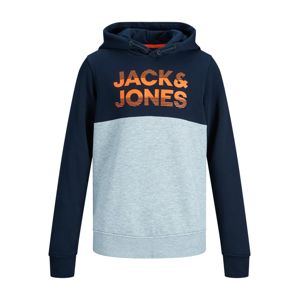 Jack & Jones Junior Mikina  sivá / modré