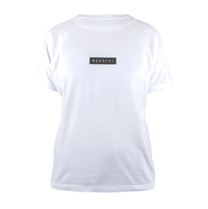 MOROTAI Funkčné tričko ' Bloc Logo Shirt '  biela