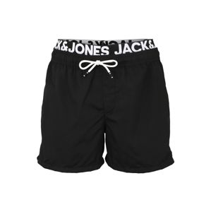 JACK & JONES Plavecké šortky 'JJICALI JJSWIM SHORTS AKM DOUBLE WB'  čierna