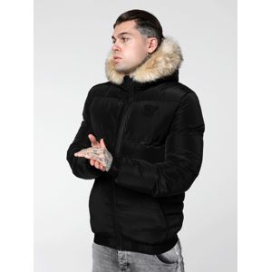 SikSilk Zimná bunda 'siksilk distance jacket'  čierna