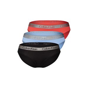 Calvin Klein Underwear Nohavičky  svetlomodrá / koralová / čierna