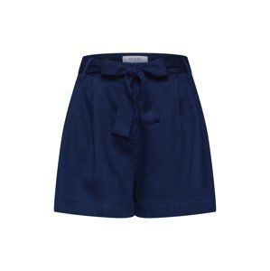 GUESS Plisované nohavice 'Ambre'  námornícka modrá