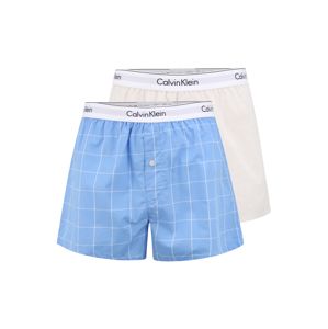 Calvin Klein Underwear Boxerky  biela / modrá
