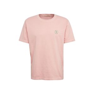 Nudie Jeans Co T-Shirt 'Uno NJCO Circle'  ružová