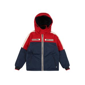 Petrol Industries Zimná bunda  červená / biela / námornícka modrá