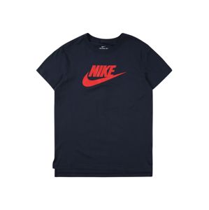 Nike Sportswear Tričko 'Futura'  tmavomodrá / melónová