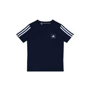 ADIDAS PERFORMANCE Funkčné tričko  námornícka modrá / biela