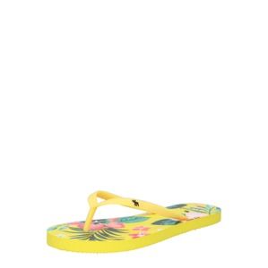 Abercrombie & Fitch Sandále  žlté / zmiešané farby