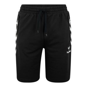 Hummel Športové nohavice 'HMLRAY'  čierna / biela
