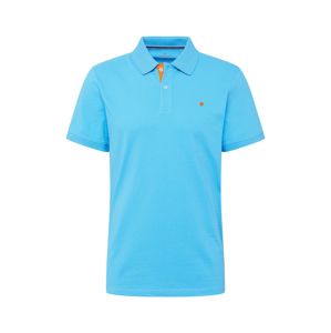 TOM TAILOR Tričko  oranžová / nebesky modrá