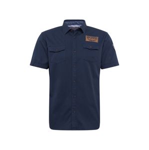 Petrol Industries Košeľa 'Shirt SS'  námornícka modrá