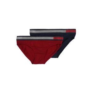 Tommy Hilfiger Underwear Nohavičky '2P BIKINI'  námornícka modrá / červené