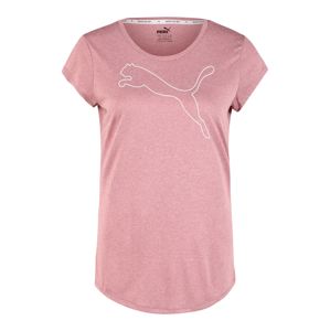 PUMA Funkčné tričko 'ELEVATED ESS'  ružová / biela