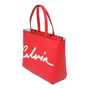 Calvin Klein Jeans Shopper 'SCULPTED'  červené