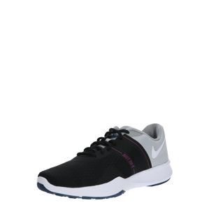 NIKE Športová obuv 'City Trainer 2'  čierna / svetlosivá / fialová