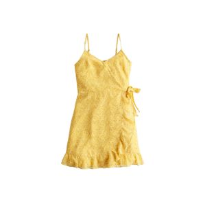 HOLLISTER Letné šaty  žltá