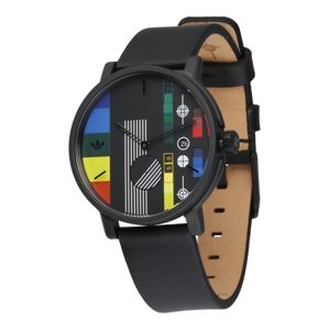 ADIDAS ORIGINALS Analógové hodinky 'District_LX2'  zmiešané farby / čierna / biela